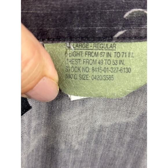 Vietnam Tiger Stripe BDU Tactical Jacket SWAT XXL Camo Outdoor Gear Mens - Picture 7 of 9